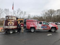 IPS employees donated more than $300 to Shriners Hospital’s transport program. IPS employees donated more than $300 to Shriners Hospital’s transport program.