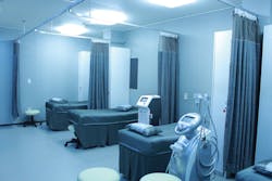 Patient isolation rooms must be terminally cleaned following each patient&rsquo;s transfer or discharge from the hospital; including removing all detachable objects in the room and cleaning everything from the ceiling (lighting and air duct surfaces) down to the floor.