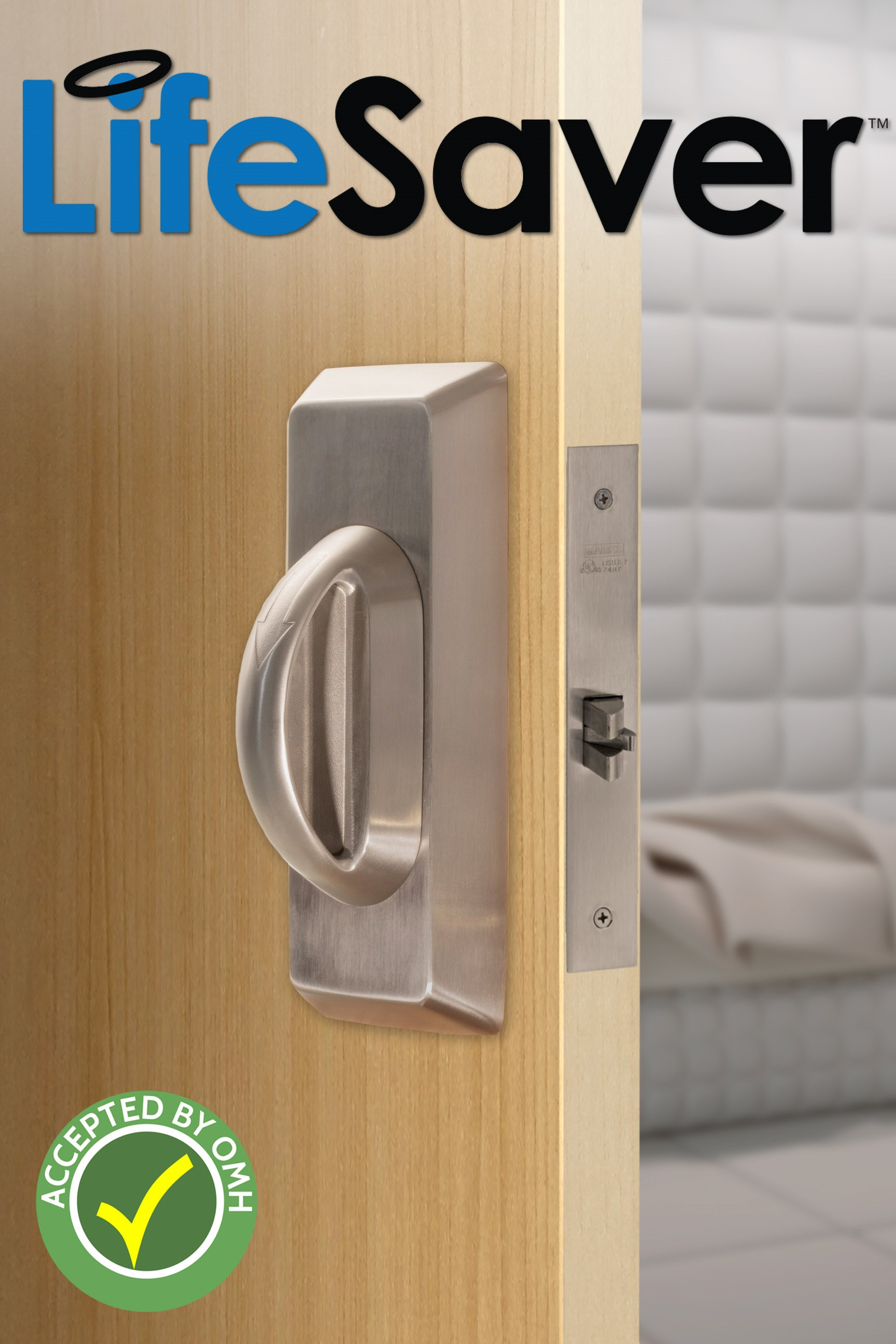 New to the LifeSaver series, the 5-Point Ligature-Resistant Slide Behavioral Health Models are Grade 1 anti-ligature locksets, available in cylindrical and mortise.