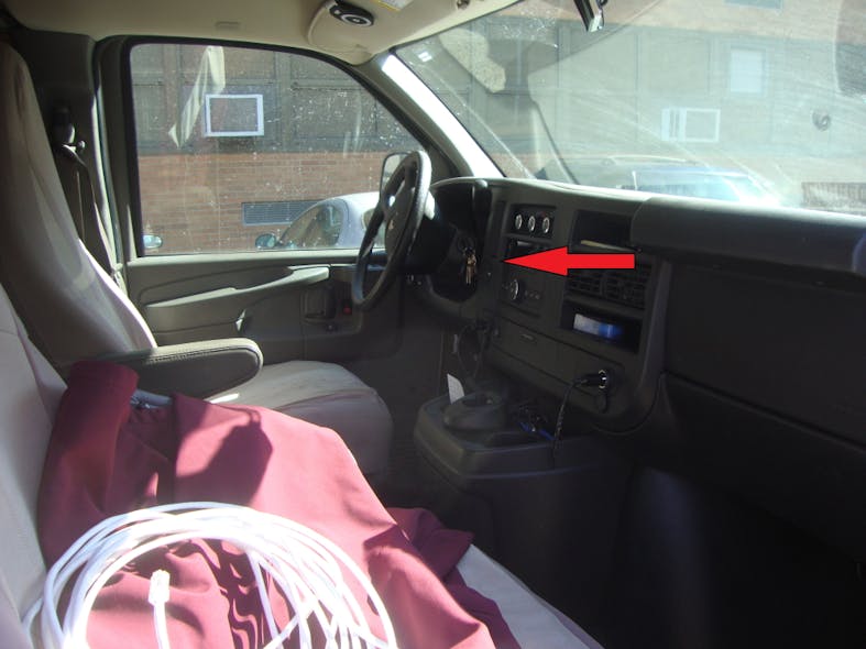 It is critical for organizations to develop and enforce vehicle security and key control policies. Leaving keys in the ignition of a vehicle, as seen in the photo above, poses an unacceptable risk.