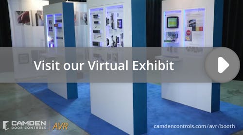 Camden Door Controls recently brought to market its Virtual Trade Show booth.