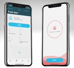 The intelligent strike will enable users to control access via app like a traditional smart lock. The intelligent strike will enable users to control access via app like a traditional smart lock.
