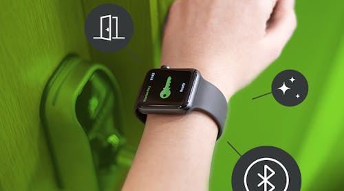 The Paxton10 platform will allow users to use a smart watch as a mobile credential.