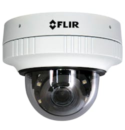 FLIR Quasar Premium Mini-Dome series camera. FLIR Quasar Premium Mini-Dome series camera.