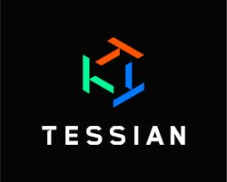 Tessian Vertical Lockup Black Tessian Vertical Lockup Black