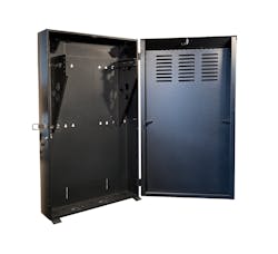 Video Mount Products Ervwc Vertical Wall Cabinet Open