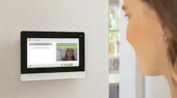 Users can disarm the system using the 2Gig EDGE facial recognition functionality.