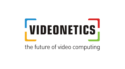 Videonetics Logo White Rwd