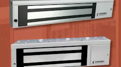 Camden's 600-pound and 1,200-pound magnetic locks have been listed to the latest UL1034, UL294, and ULC S533 standards.
