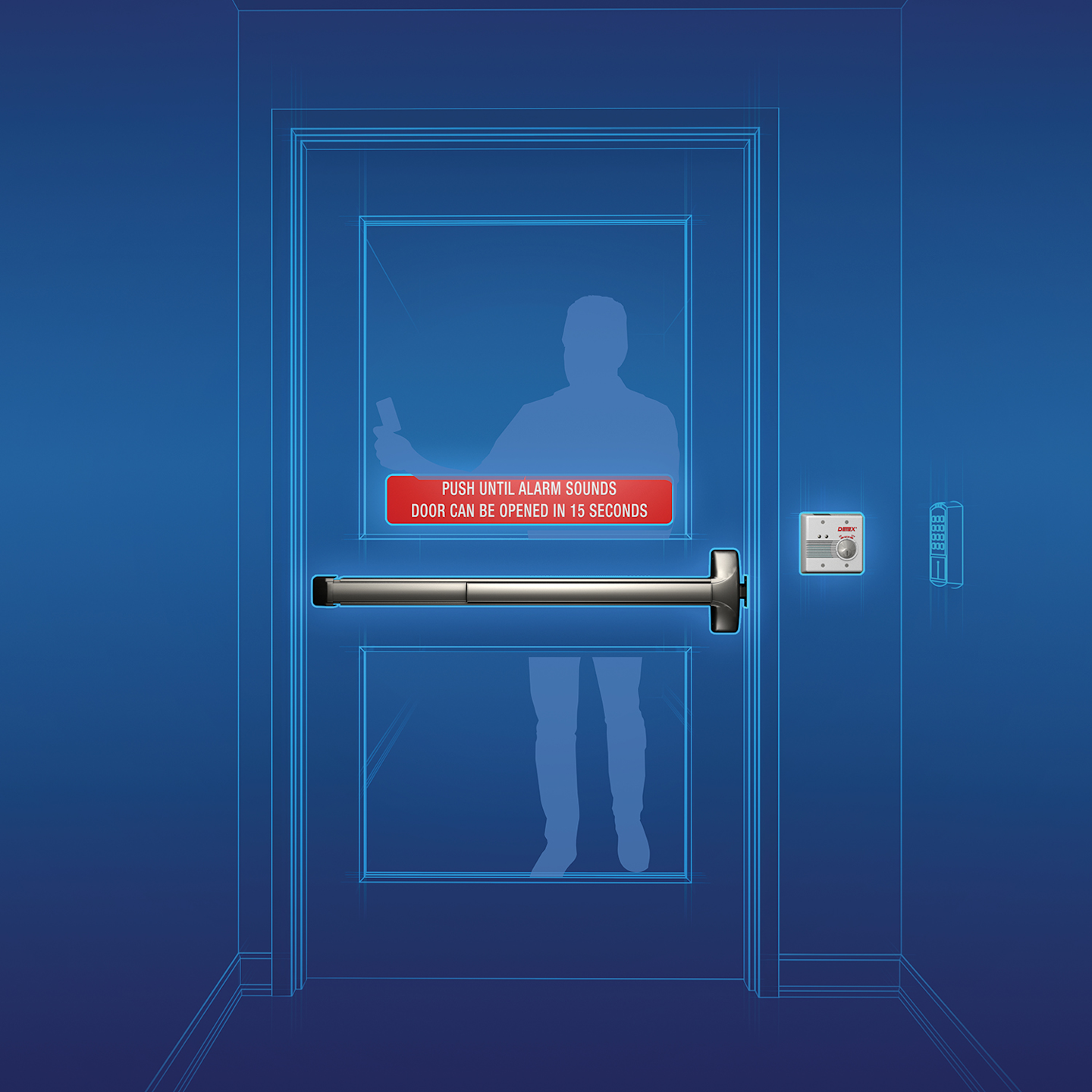 Detex Advantex Delayed Egress with Latch Retraction (EE ER) From: Detex ...