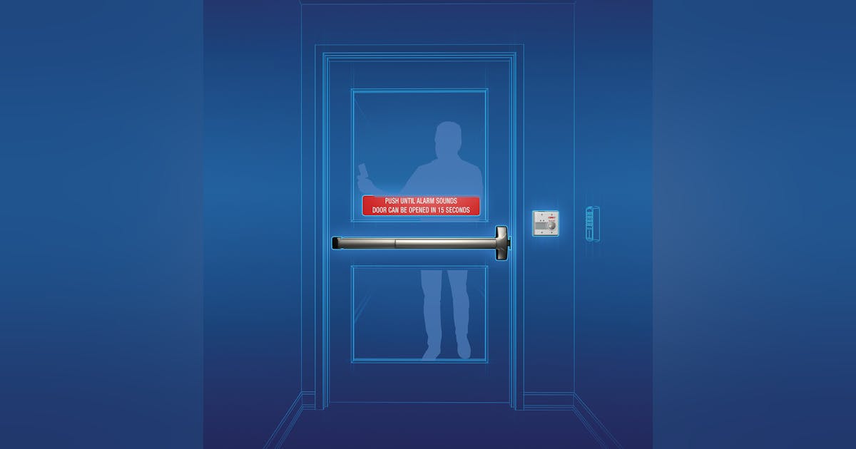 Detex Advantex Delayed Egress with Latch Retraction (EE ER) | Security ...