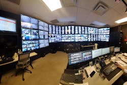 Working with integrator Herring Technology, Ryman Hospitality designed a solution for the Gaylord Opryland resort that features 1,500 state-of-the-art cameras from Hanwha Techwin and a new video management system (VMS) from Milestone Systems. Working with integrator Herring Technology, Ryman Hospitality designed a solution for the Gaylord Opryland resort that features 1,500 state-of-the-art cameras from Hanwha Techwin and a new video management system (VMS) from Milestone Systems.