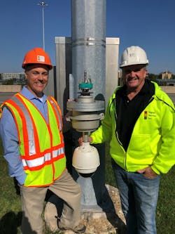 Ryan Brown, President, and Stephen Dowdall, ITS Director, for Signal Service, Inc. Ryan Brown, President, and Stephen Dowdall, ITS Director, for Signal Service, Inc.