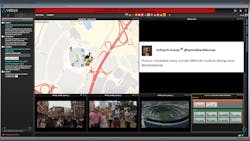 The Vidsys platform unifies security data from a variety of physical and virtual perimeter sources, including social media. The Vidsys platform unifies security data from a variety of physical and virtual perimeter sources, including social media.