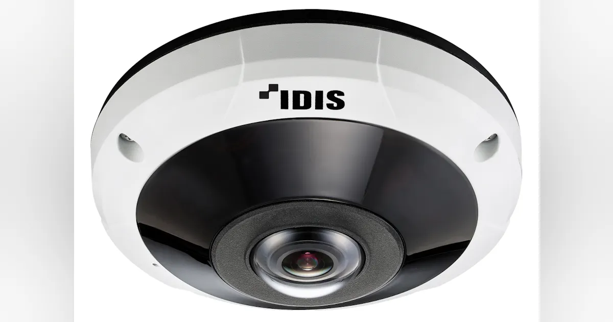 Idse Camera IDIS NDAA-Compliant 12MP IR Super Fisheye Camera | Security Info Watch