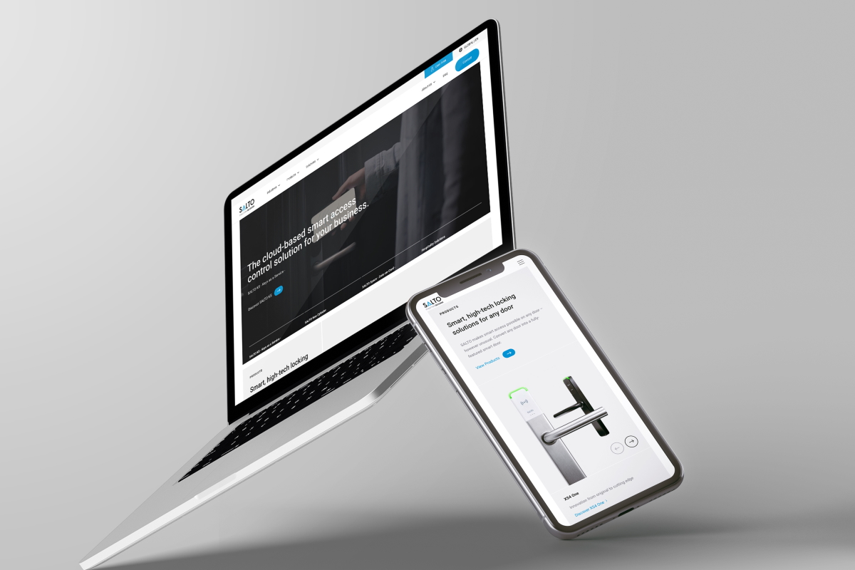 SALTO Systems' new website places a large emphasis on visitor experience and provides a streamlined, modern design, improved functionality, and accessible resources to help support the informational needs of clients and prospects alike.