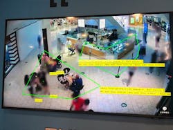 ISC West attendees got a closer look at Lumeo's video analytic solution in its booth. ISC West attendees got a closer look at Lumeo's video analytic solution in its booth.