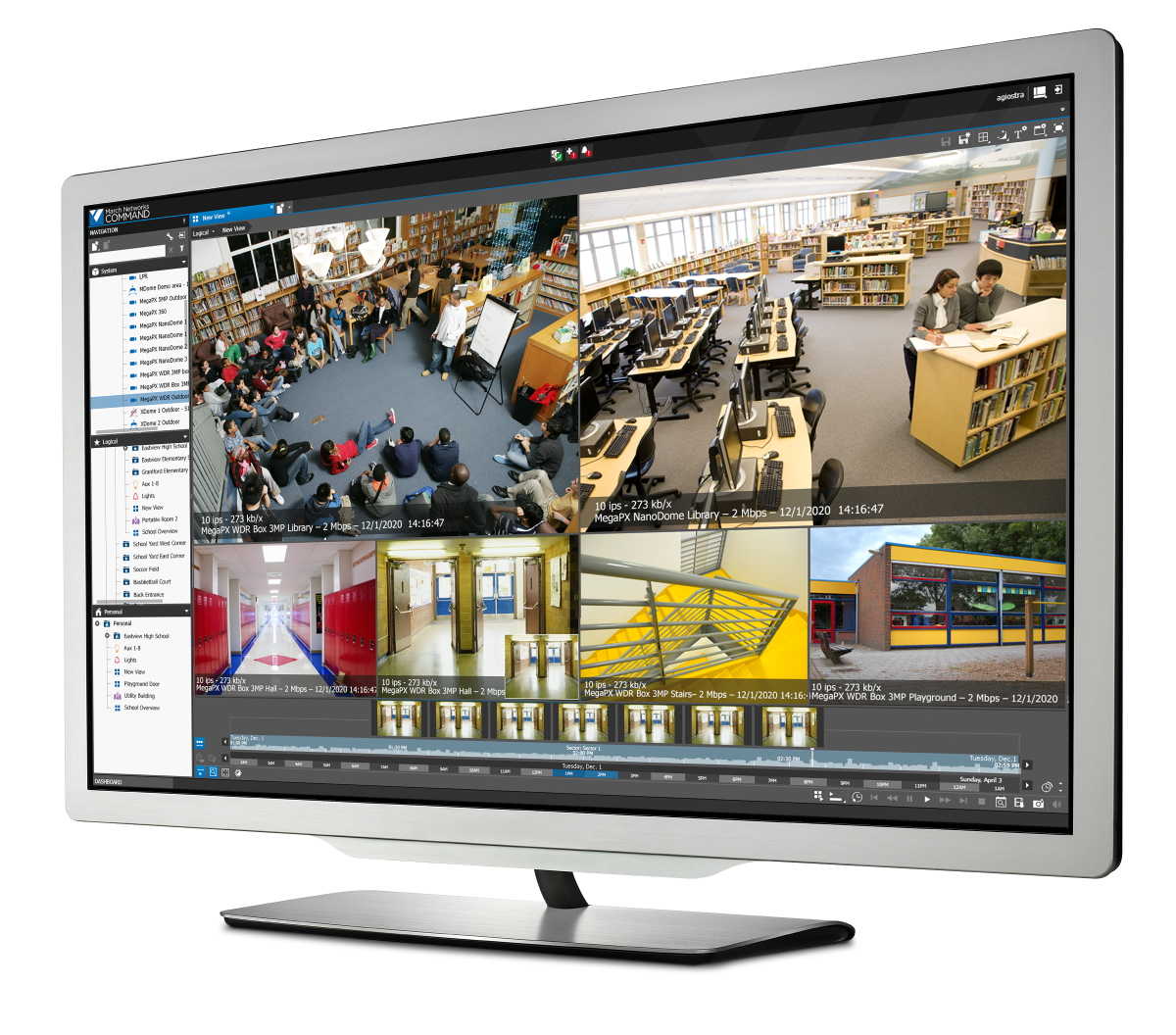 linux video surveillance recording software