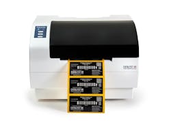 Catalyst allows fast and easy production of highly durable, synthetic labels for a wide range of rough-service applications. Catalyst allows fast and easy production of highly durable, synthetic labels for a wide range of rough-service applications.