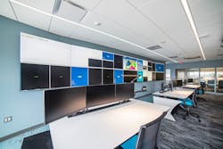 The new $18.5 million operations facility is the epicenter of operations for communications, security and training and is part of SDF Next, a $400 million modernization program for the rapidly growing airport. The new $18.5 million operations facility is the epicenter of operations for communications, security and training and is part of SDF Next, a $400 million modernization program for the rapidly growing airport.