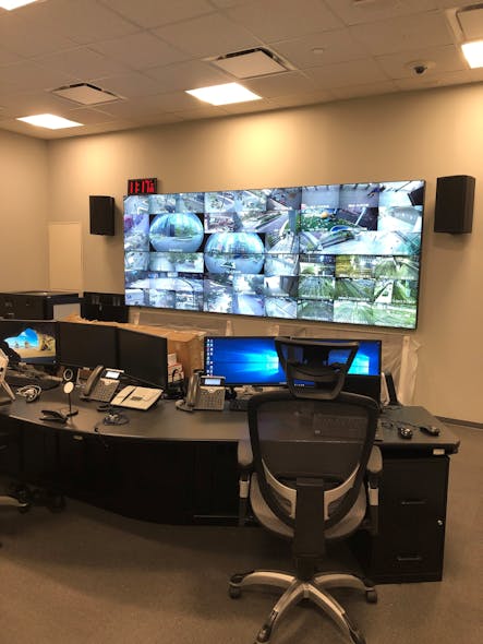 A look inside one of the Security Operations Centers at Manhattan West.