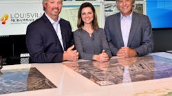 SDF project leadership team includes David Prince, Director of IT Operations, Megan Atkins Thoben, the Director of Operations and Business Development at Louisville Regional Airport Authority, and Dan Mann, Executive Director of the Louisville Regional Airport Authority.