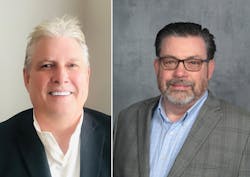 From left to right: Jeffrey Hochstrate and Rick Hill have joined Camden Door Controls as U.S. regional sales managers.