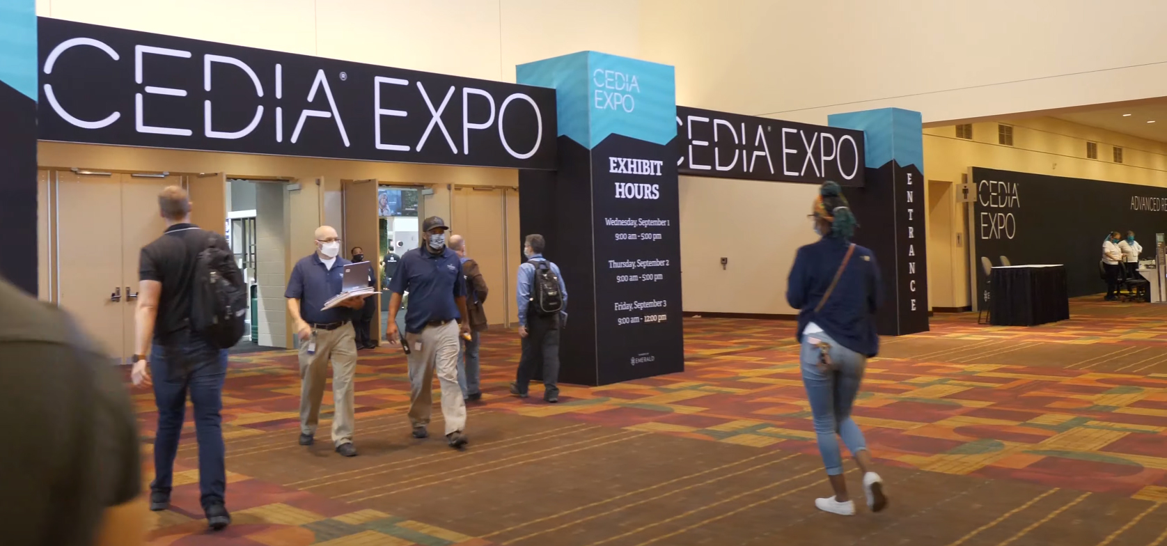 The CEDIA Expo was held during September in Indianapolis.