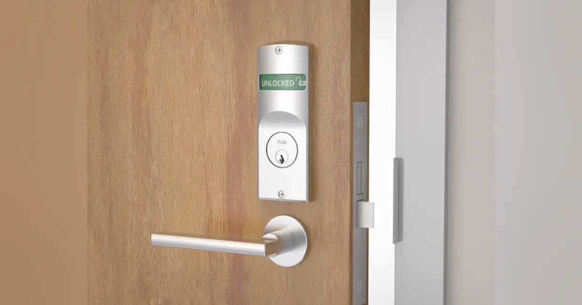 Lock Status Indicator Window Yale Mortise Lock Status Indicators | Security Info Watch