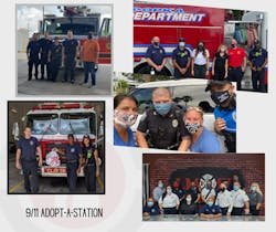For the 20th anniversary of 9/11, DynaFire visited local first responders to deliver meals.