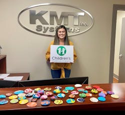 KMT Systems presented these worry stones to Children's Healthcare of Altanta. KMT Systems presented these worry stones to Children's Healthcare of Altanta.