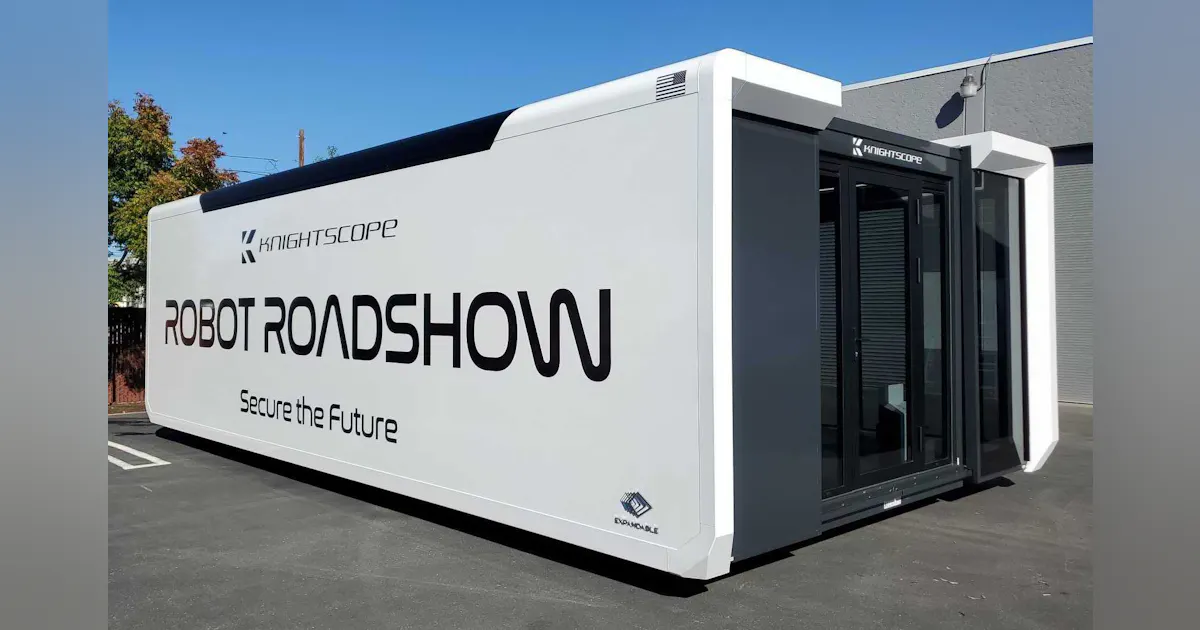 Knightscope launches nationwide Robot Roadshow | Security Info Watch