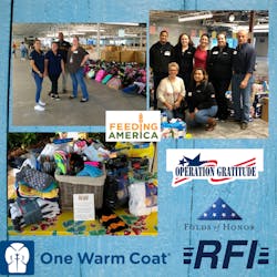 RFI held a sock drive and various other charitable events in 2021.