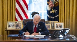 President Joe Biden signed the Security Equipment Act of 2021 into law this week, which requires the FCC to ban all new equipment authorizations for entities on the agency&apos;s so-called &apos;Covered List.&apos;