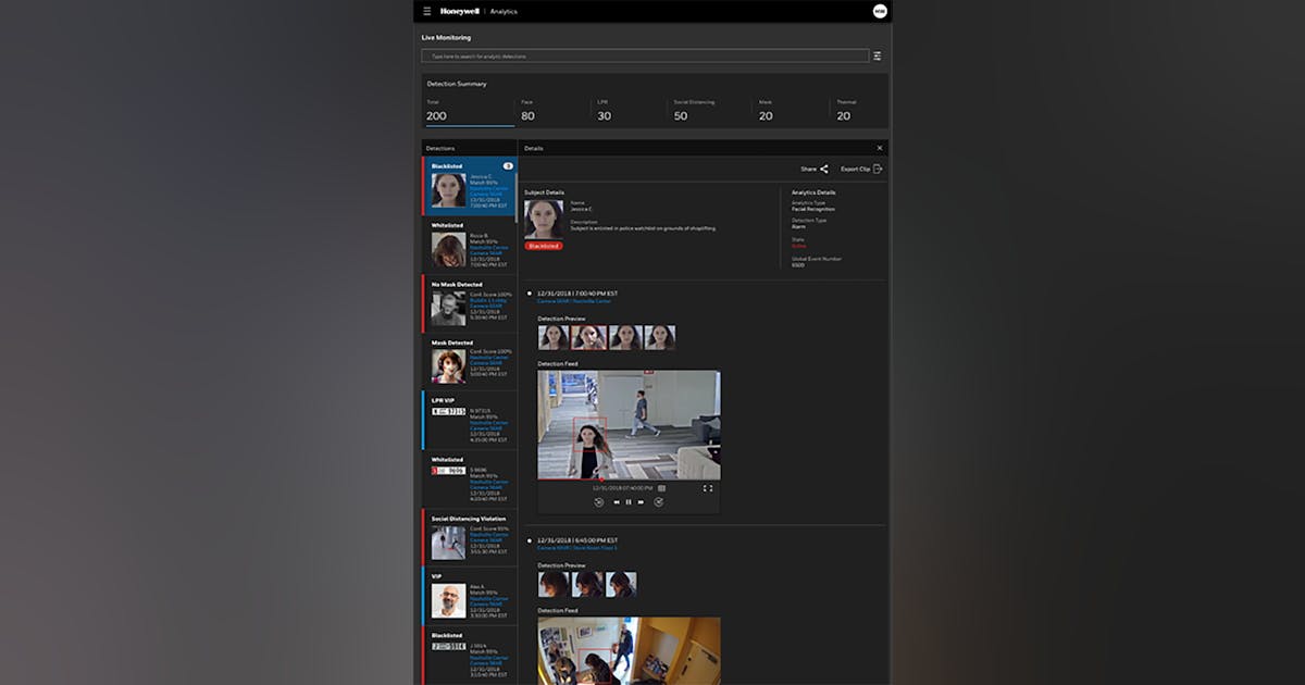Honeywell Pro-Watch Video Management System R700 | Security Info Watch
