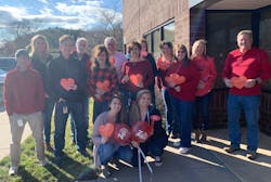 Vision Technologies raised $41,972 for donation to the American Heart Association. Vision Technologies raised $41,972 for donation to the American Heart Association.