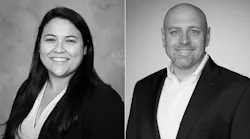 From left-to-right: Sage Integration has hired Caroline Santiago as a senior account executive and Jonathan Smithwick as business development manager.