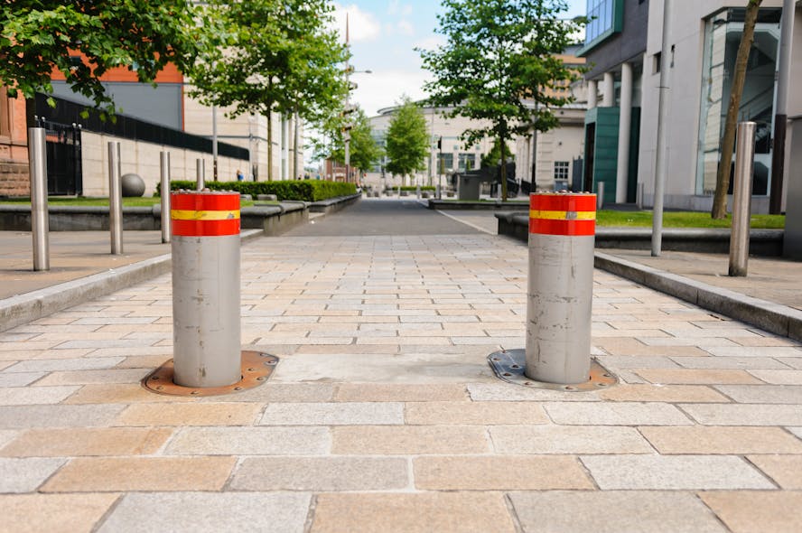 Retractable bollards are just one of the physical technology tools at the disposal of public safety officials to keep citizens safe during large public events.
