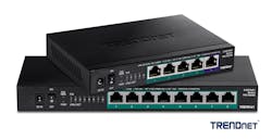 TRENDnet’s new unmanaged 2.5G PoE+ switches are designed to expand your network’s bandwidth and reduce traffic bottlenecks while delivering power and data over a single cable. TRENDnet’s new unmanaged 2.5G PoE+ switches are designed to expand your network’s bandwidth and reduce traffic bottlenecks while delivering power and data over a single cable.