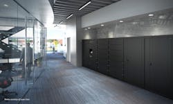 Lockers may be an option for hybrid staff to keep things secure on days when they are not in the office. They can also be used for unattended delivery services. Lockers may be an option for hybrid staff to keep things secure on days when they are not in the office. They can also be used for unattended delivery services.