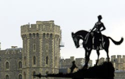 In this photo from May 13, 2004, Windsor Castle is seen on the first day of the Royal Windsor Horse Show at Home Park in Windsor, England. In this photo from May 13, 2004, Windsor Castle is seen on the first day of the Royal Windsor Horse Show at Home Park in Windsor, England.