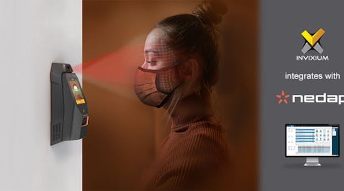 Invixium IXM VERTU card and mobile access reader | Security Info Watch