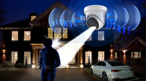 The new AcuSense Audio and Strobe Light camera series from Hikvision combines advanced machine learning with integral strobe lighting and audio warnings tin a single unit providing an effective autonomous solution for deterring intruders.