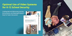IDIS' latest eBook, 'Optimal Use of Video Systems for K-12 School Security,' is written to provide in-depth insights for school administrators and senior teams, education sector security planners, and systems integrators. IDIS' latest eBook, 'Optimal Use of Video Systems for K-12 School Security,' is written to provide in-depth insights for school administrators and senior teams, education sector security planners, and systems integrators.