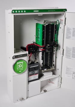 The latest generation of the Wiser Energy Center, anchored by the Square D Energy Center in the U.S., helps meet the global sustainability goals of the future for the home, conveniently providing smart, safe and resilient power. Consumers now have full control over how energy is produced, stored and distributed in their homes. They can also switch from utility to alternative power sources – including battery, solar, or generators – to enhance energy resiliency, optimize energy usage and reduce costs. The latest generation of the Wiser Energy Center, anchored by the Square D Energy Center in the U.S., helps meet the global sustainability goals of the future for the home, conveniently providing smart, safe and resilient power. Consumers now have full control over how energy is produced, stored and distributed in their homes. They can also switch from utility to alternative power sources – including battery, solar, or generators – to enhance energy resiliency, optimize energy usage and reduce costs.