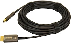 TechLogix MOFO HD21 Series cables feature a true fiber optic core for interference-free, uncompressed 8K HDMI signal transmission up to 30m without the need for in-line boosters or power supplies.
