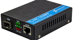 The TL-MC-1S1RPP adapts fiber to twisted pair while maintaining Gigabit network speeds and providing PoE+ to connected devices, such as cameras and access points. The TL-MC-1S1RPP adapts fiber to twisted pair while maintaining Gigabit network speeds and providing PoE+ to connected devices, such as cameras and access points.