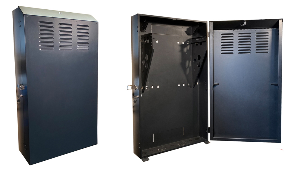 Video Mount Products (VMP) will feature its two new low profile vertical wall cabinets during ISC West 2022.