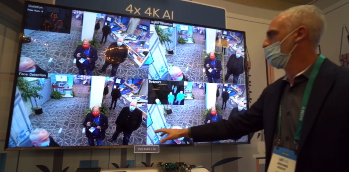 Jerome Gigot, Senior Director of Marketing at Ambarella, discusses the company's latest AI innovations at CES 2022.