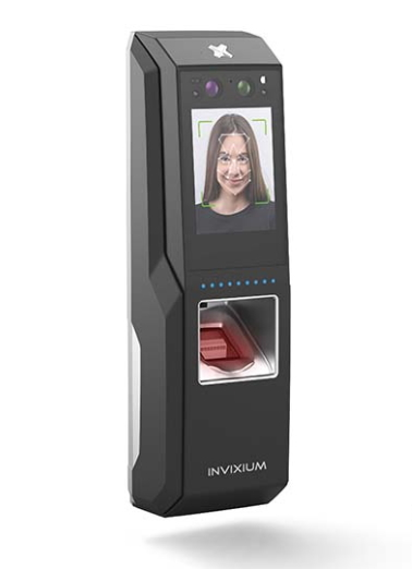 Invixium's IXM TFACE is designed to satisfy a variety of access control and workforce management needs with fast and accurate dual-biometric authentication.